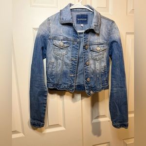 Maurice’s white washed denim jacket